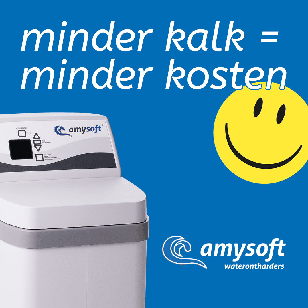 Waarom kiezen voor een Amysoft waterontharder?